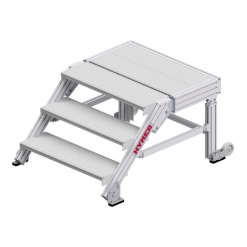Hymer Treppenpodest, Stufenbreite 800 mm, 3 Stufen