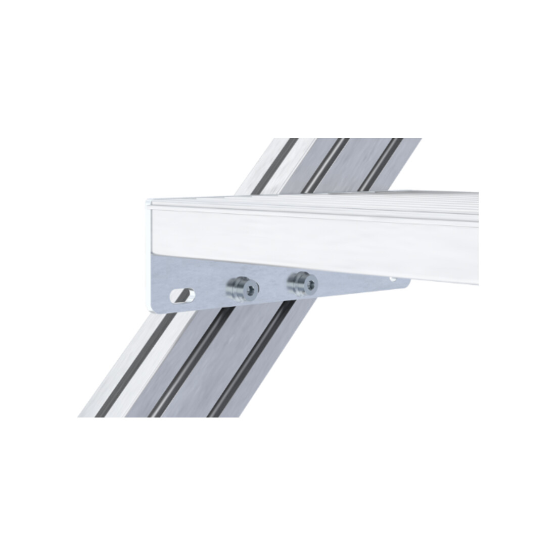Hymer Treppenpodest, Stufenbreite 800 mm, 3 Stufen
