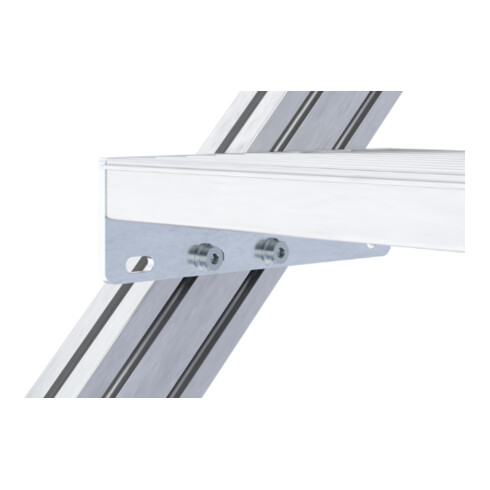 Hymer Treppenpodest, Stufenbreite 800 mm, 4 Stufen
