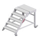 Hymer Treppenpodest, Stufenbreite 800 mm, 5 Stufen-2