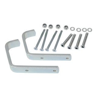 Hymer Set platte haken 100 mm