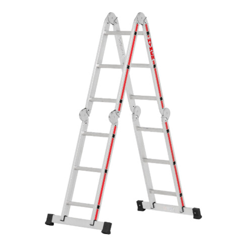 Hymer Vouwladder, 4x3 sporten