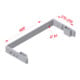 Hymer Wandhalter U-Form verstellbar-3