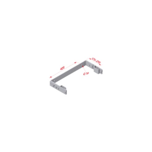 Hymer Wandhalter U-Form verstellbar