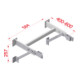 Hymer Wandkonsole verstellbar 400-600-3