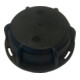 IBC Bouchon de conteneur PP, noir, IBC IG 2" (S60x6)-1