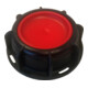 IBC Container bouchon avec ventilation, PP, noir/rouge, IBC IG 2" (S60x6)-1