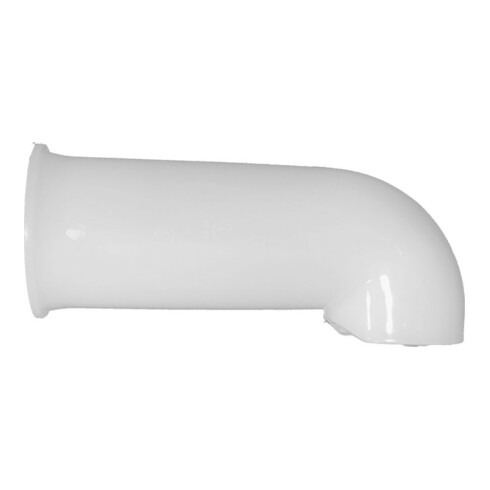 IBC coude de sortie PP, blanc 0 0