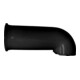 IBC coude de sortie PP, noir 0 0-1