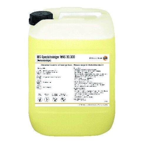 IBS Nettoyant spécial WAS 30.300 20L (nettoyant d’atelier)