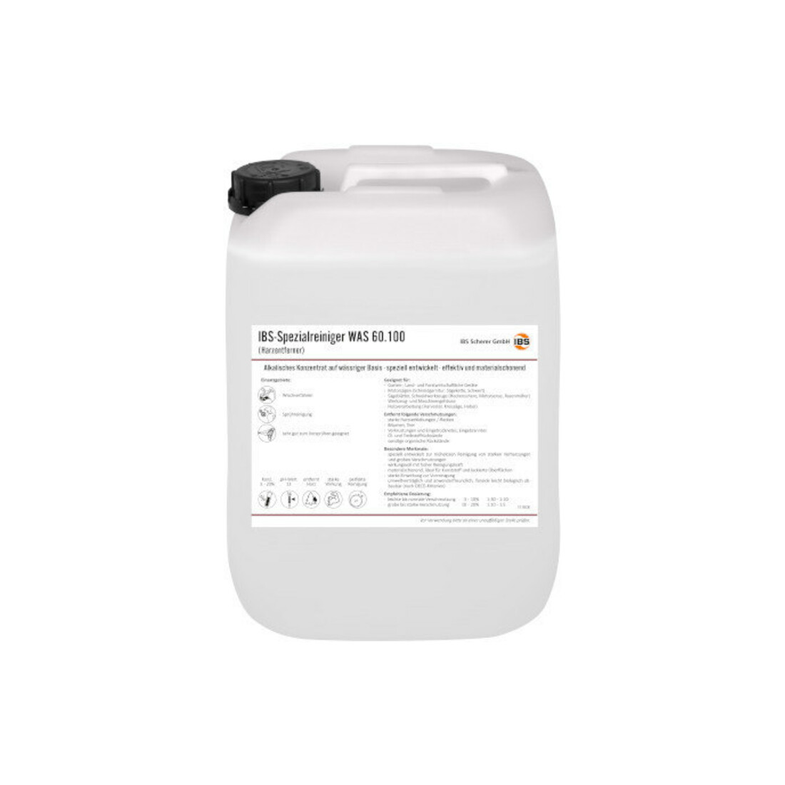 IBS Spezialreiniger WAS 60.100 20L (Harzentferner)