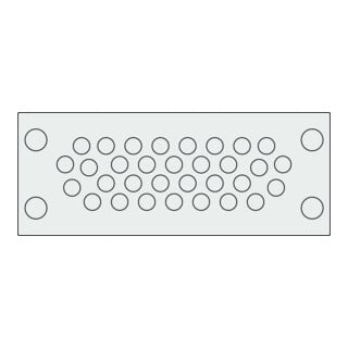 icotek Kabeldurchführungsplatte KEL-DPU 24/32 grau