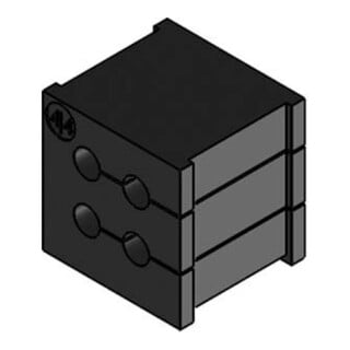 icotek Passe-câble KT 4/4 petit gris IP54 sans halogène
