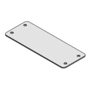 Icotek Plaque aveugle métal galvanisé BPM 24-1