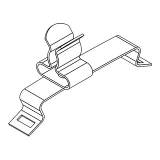 icotek Schirmklammer SFS/SKL 3-6 Federstahl