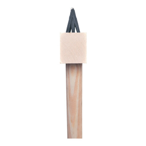 Ideal Brosse à joint en acier Manche long Ø 23,5 mm