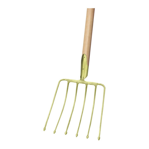 Ideal Fourche à betteraves 6 dents avec douille à ressort