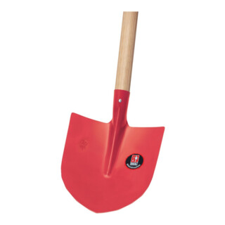 Ideal Frankfurter Pelle avec manche en plastique rouge, taille 5