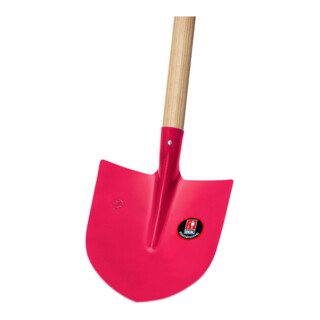 Ideal Frankfurter Schaufel Gr. 5 rot, gehärtet, o. Stiel