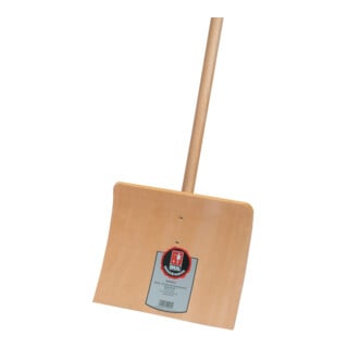 Ideal Kinder-Schneeschieber Holz mit Stiel