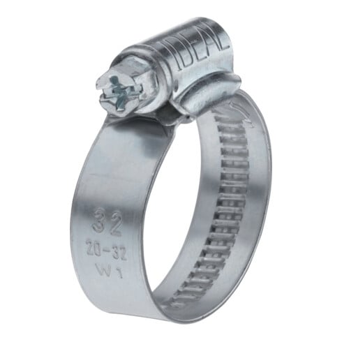 IDEAL-Schlemper Collier de serrage DIN3017 W1, 12 mm, 300-320 mm