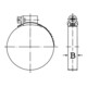 IDEAL-Schlemper Schlauchschelle DIN3017 W5, 12mm, 280-300mm-3