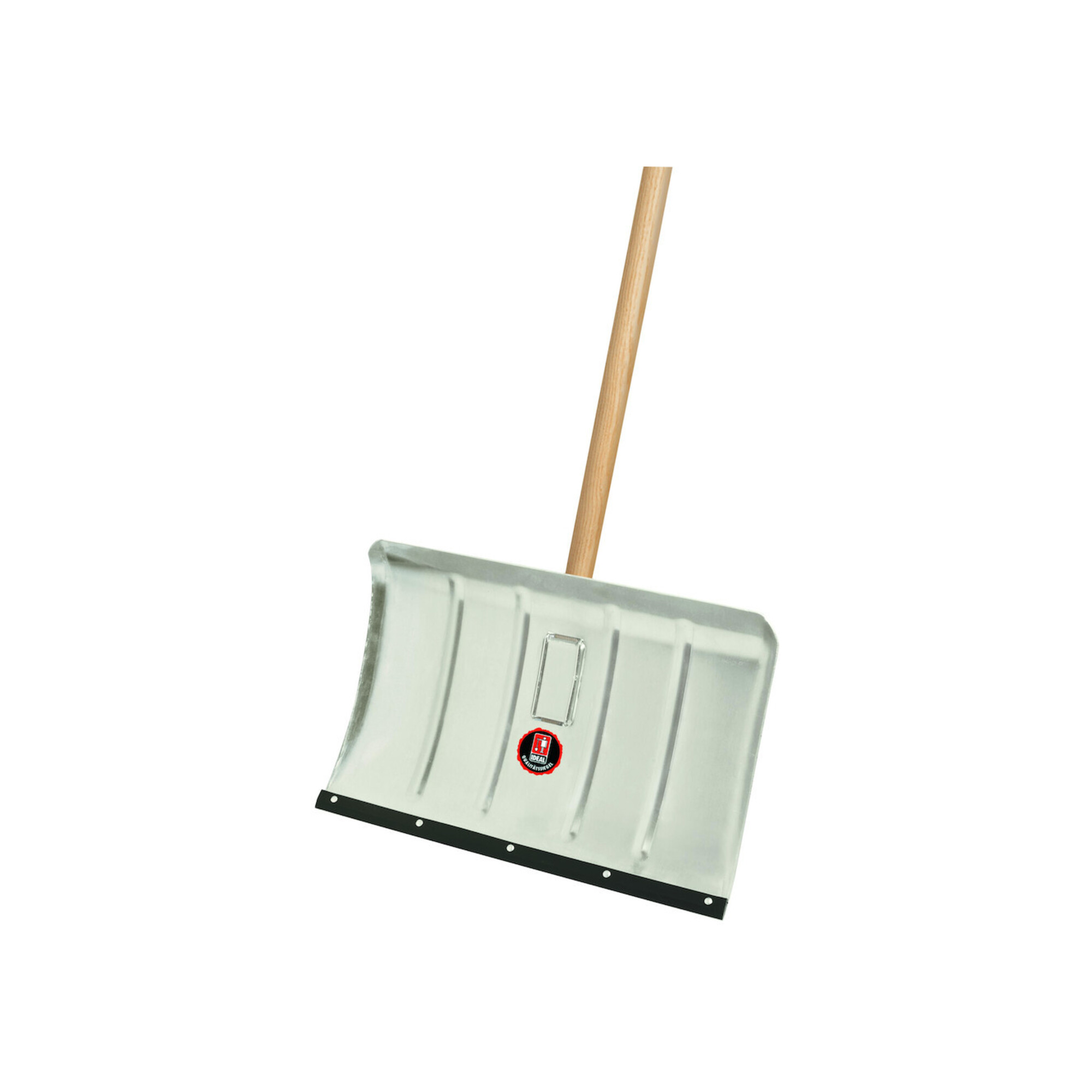 Ideal Schneeräumer Flüsterkante ALU mit Stiel 50 cm breit
