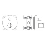 Ideal Standard Bade-Thermostatbatterie NEON UP chrom-4