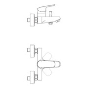 Ideal Standard Badearmatur CERAFLEX AP chrom-4