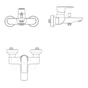 Ideal Standard Badearmatur CONNECT AIR AP chrom-4