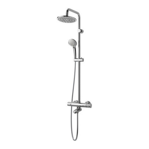 Ideal Standard Duschsystem IDEALRAIN mit Badethermostat CeraTherm 100 chrom