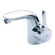 Ideal Standard Einhebel-Bidetarmatur MELANGE mit Zugknopf-Ablaufgarnitur chrom-1