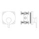 Ideal Standard Einhebel-Brausebatterie NEON UP, Funktionsteil, Sichtteile chrom-4
