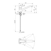 Ideal Standard Einhebel-Küchenarmatur CERAPLAN III DN 15 chrom-2
