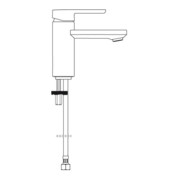 Ideal Standard Einhebel-Waschtischbatterie NEON ohne Ablaufgarnitur chrom-4