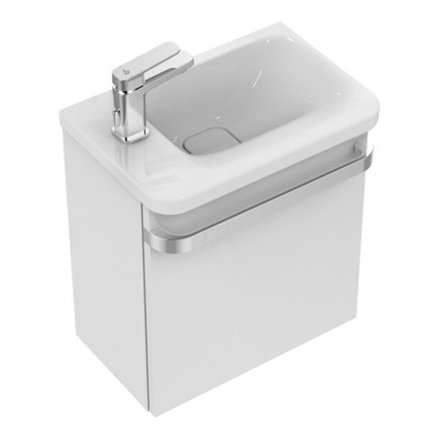 Ideal Standard Handwaschbecken TONIC II 460 x 310 mm, Ablage links weiß