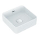 Ideal Standard Lavabo à poser STRADA II avec trop-plein, sans trou de robinet 400 x 400 x 180 mm blanc-1
