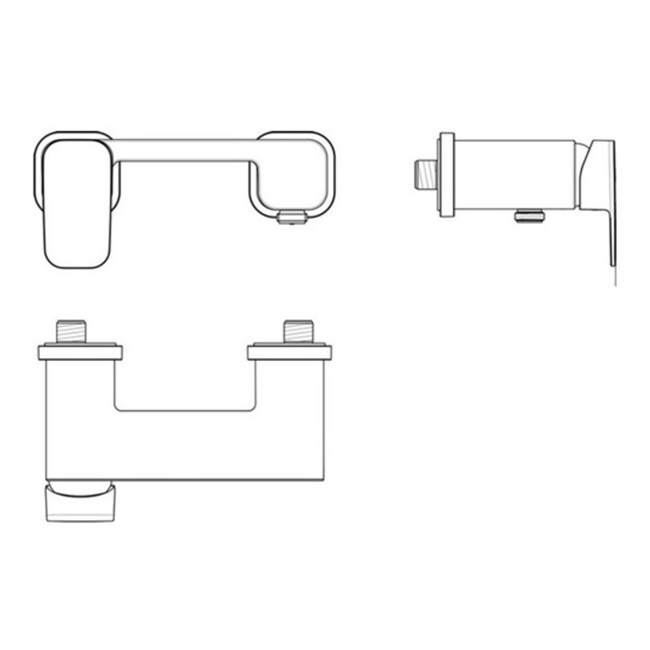 Ideal Standard Mitigeur monocommandé pour douche TONIC II AP chromé