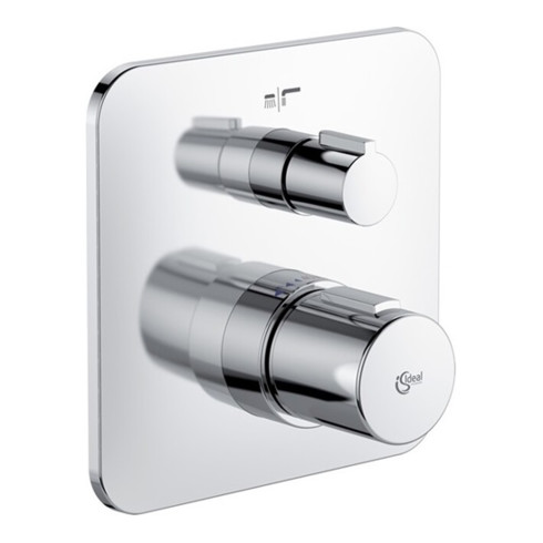 Ideal Standard thermostat de bain TONIC II UP kit 2 sécurité intrinsèque selon DIN EN 1717 chrome