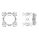 Ideal Standard UP-Bausatz 1 EASY-Box für Bade-, Brausearmaturen, Einzelthermostate-4