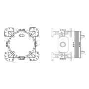 Ideal Standard UP-Bausatz 1 EASY-Box für Bade-, Brausearmaturen, Einzelthermostate-4