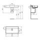 Ideal Standard Waschtisch STRADA II ohne Hahnloch, Unterseite geschliffen 800 x 430 x 170 mm weiß-2