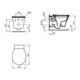 Ideal Standard WC suspendu CONNECT AIR 360 x 540 x 340 mm, sans rinçage blanc-1