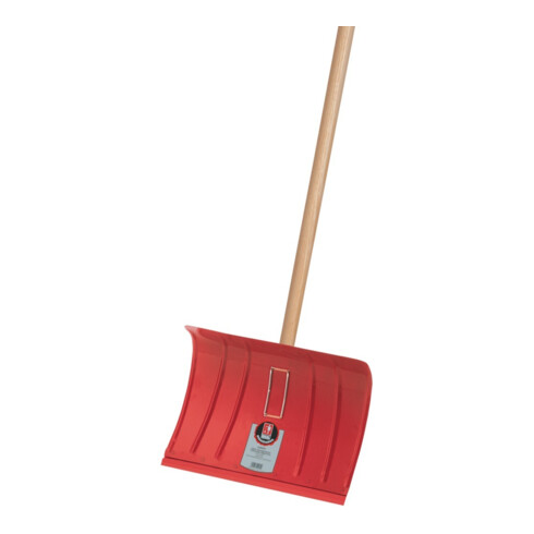 Ideal Tôle d'acier, chasse-neige avec manche en bois dur 350x500 mm