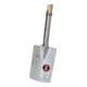 Idealspaten Baumschulspaten Ideal extrastarkes Blatt + Stiel mit Tritt