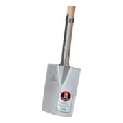 Idealspaten Baumschulspaten Ideal extrastarkes Blatt + Stiel mit Tritt