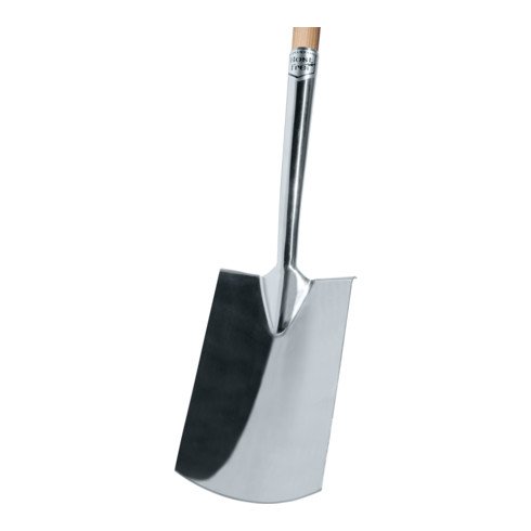 Idealspaten Bêche Forme Jardinier Acier inoxydable
