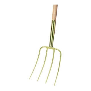 Idealspaten Fourche à fumier Ideal Gold 4 dents position sud
