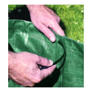 Idealspaten Gartensack mit Verstärkungsring hochreißfester Kunststoff grün 272 L