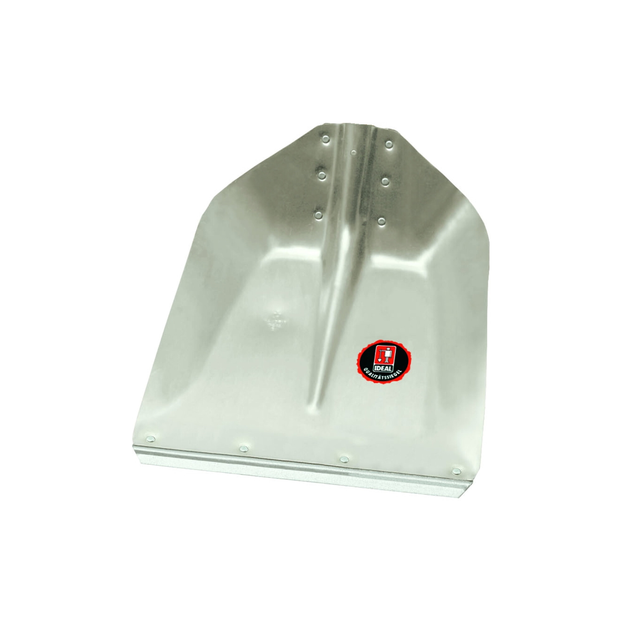 Idealspaten Hallenser Randschaufel Favorit mit Schutzkante ohne Stiel 340 x 325 mm
